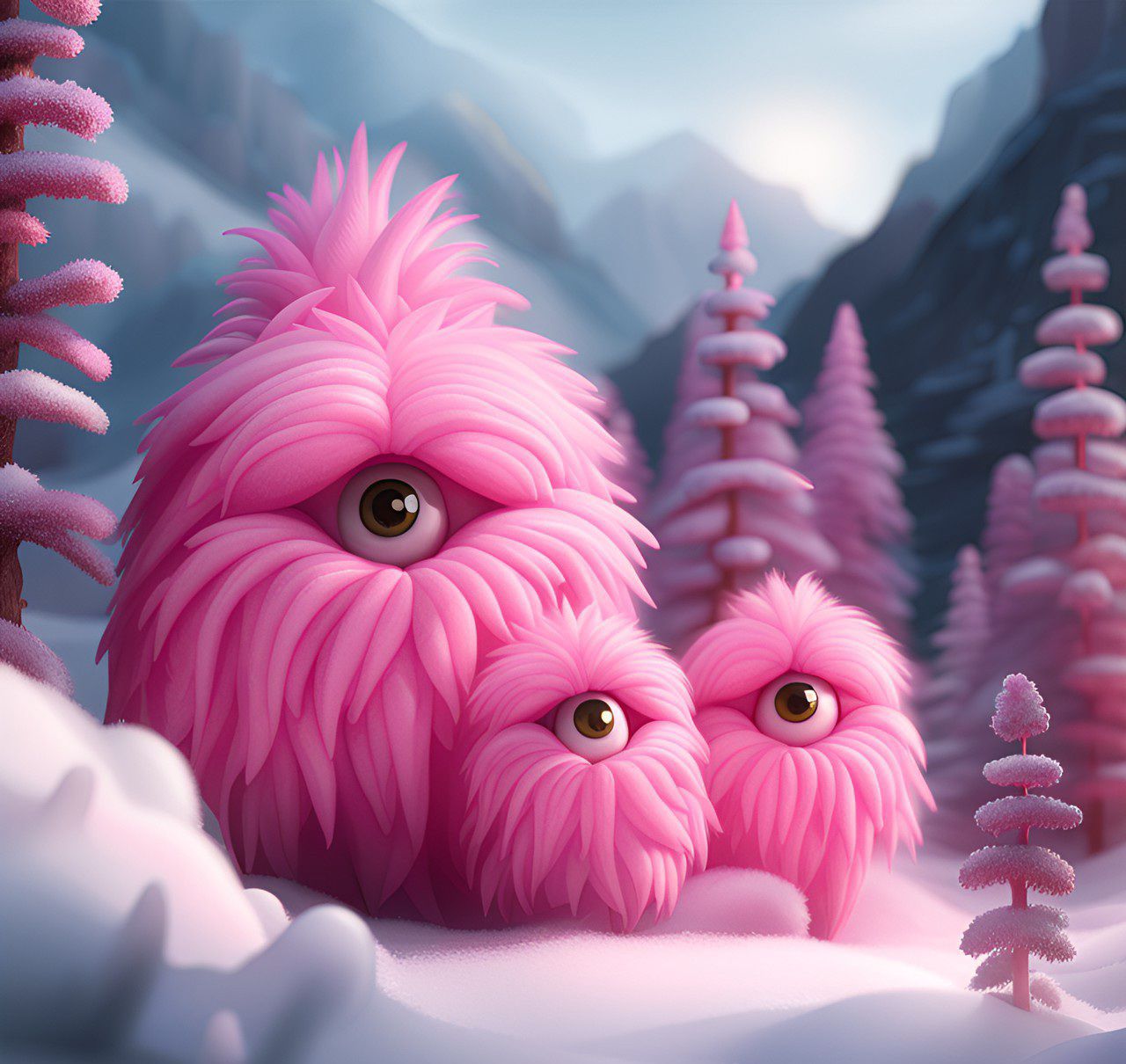 Voice picture for Pink Furry Cyclops