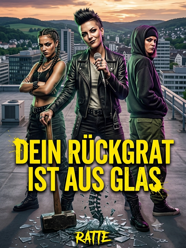 Chaos Queens - Dein Rückgrat ist aus Glas artwork