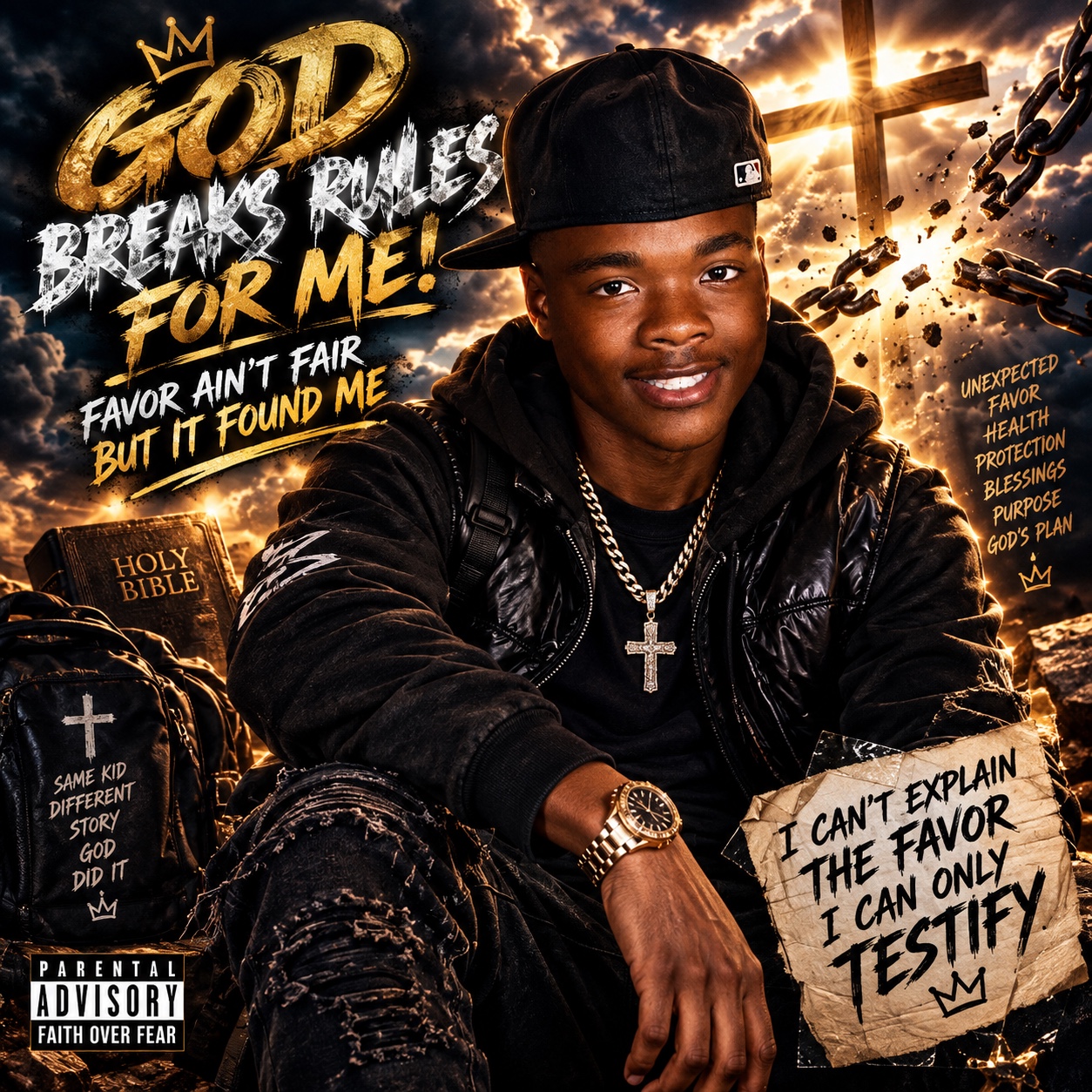 God Breaks Rules for Me artwork