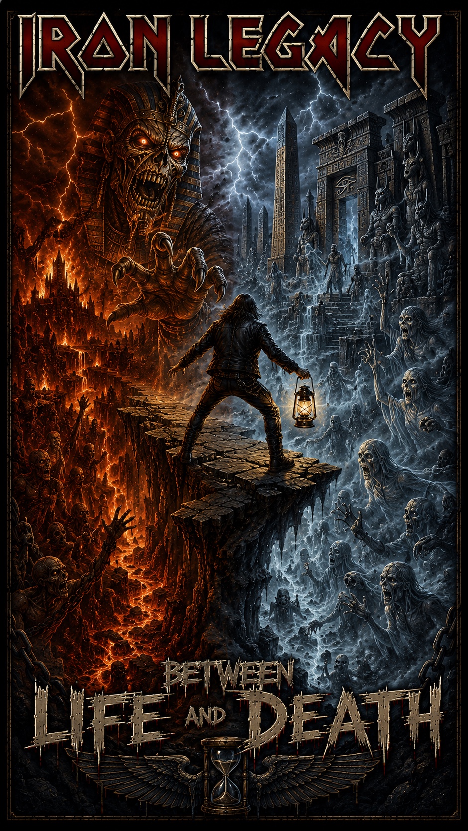 Between life and death artwork