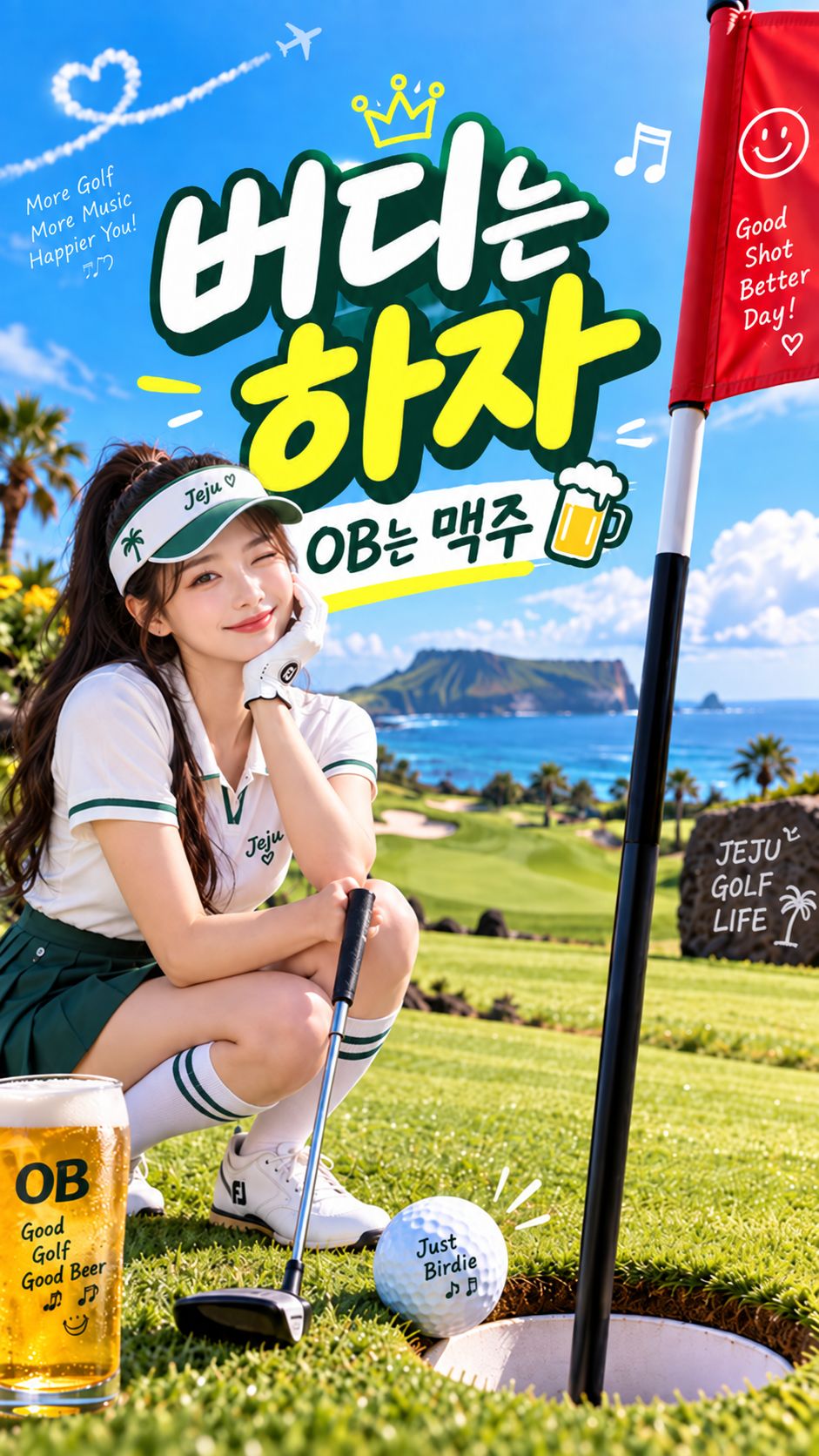 버디는 하자 (OB는 맥주) artwork