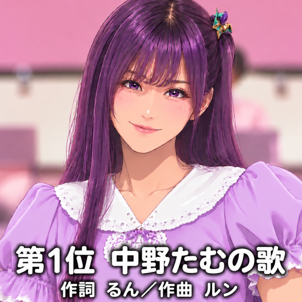今週の第1位！中野たむの歌 artwork