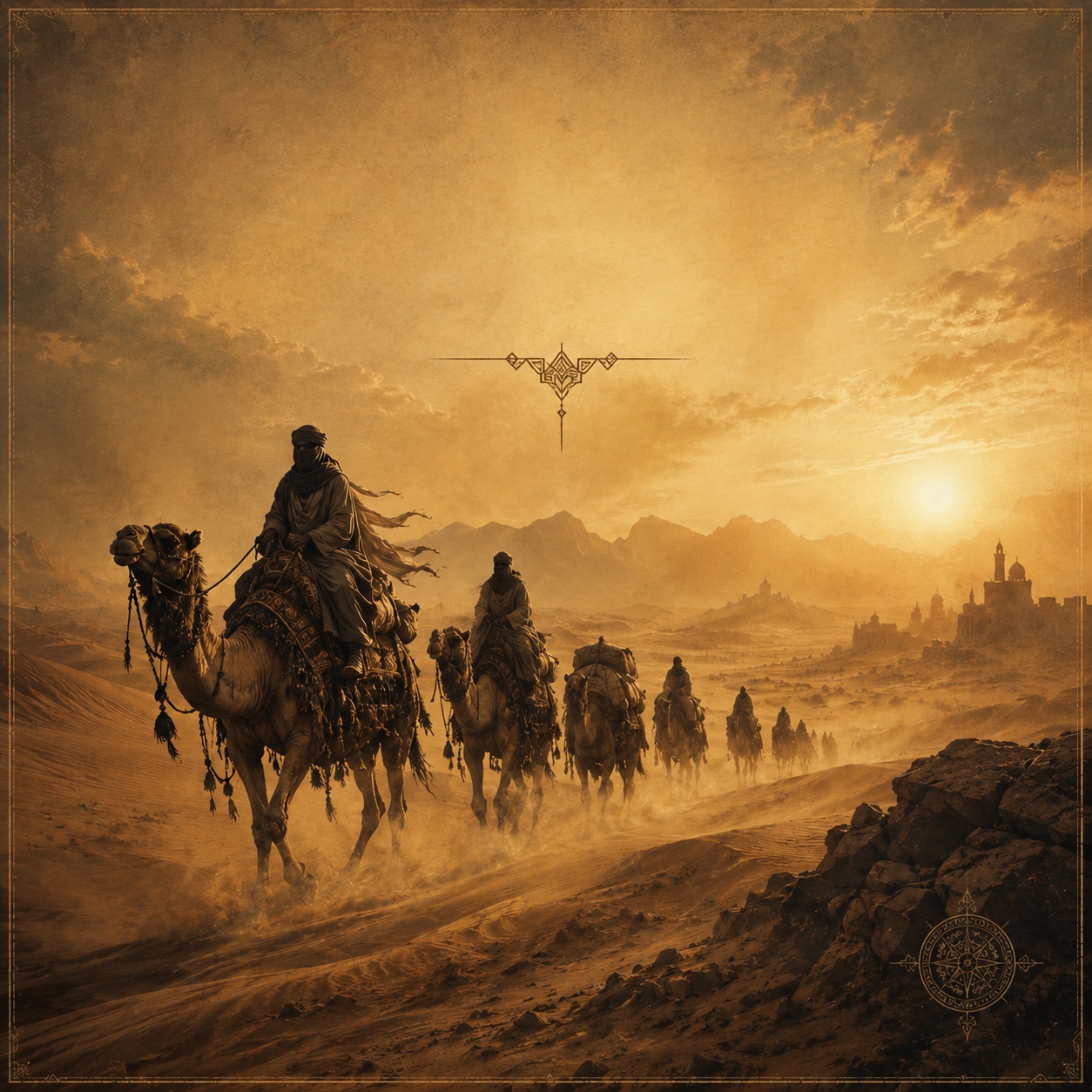 Caravan of the Desert Wind artwork