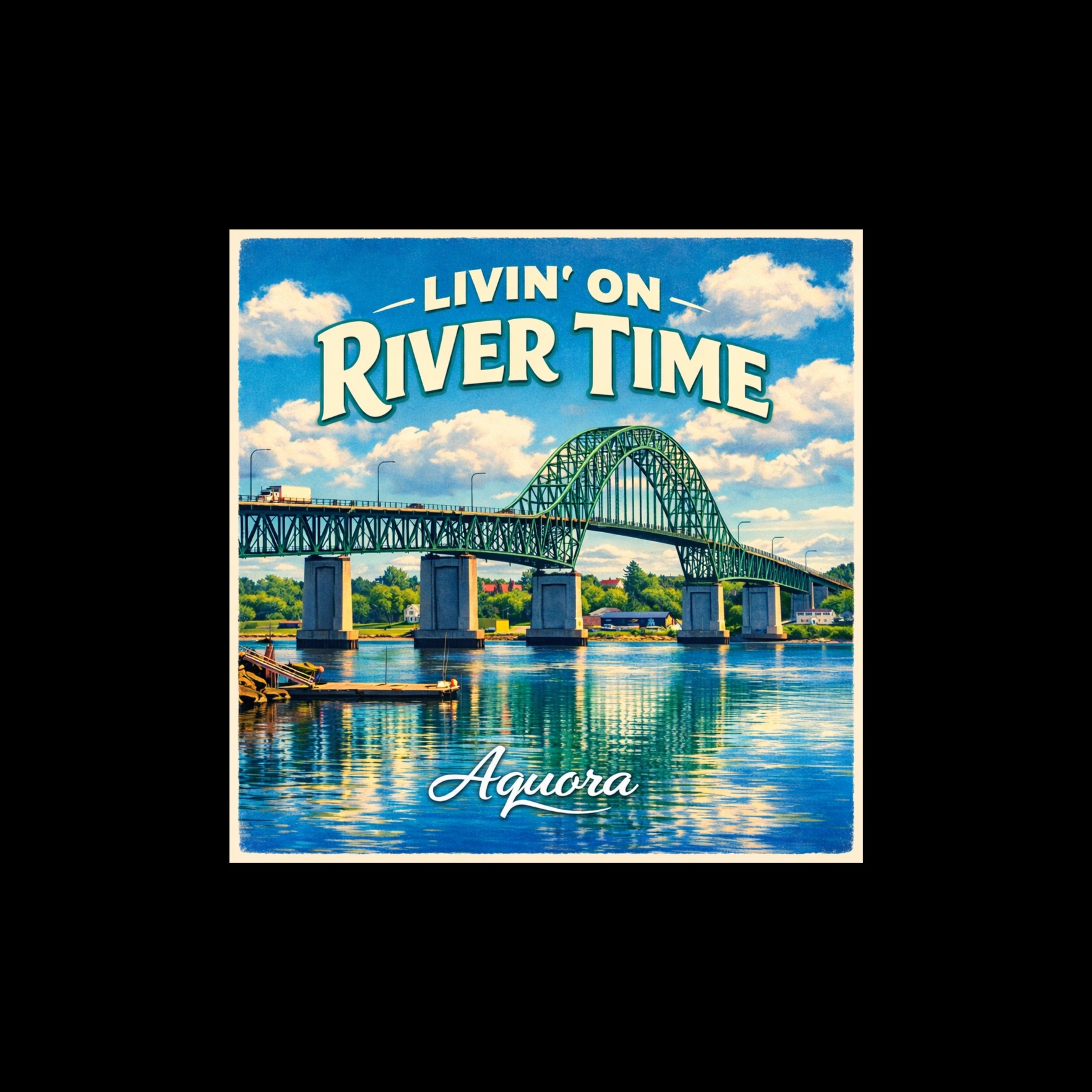 Livin' on River Time - Aquora artwork