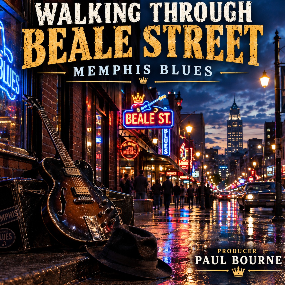 9. Walking Through Beale Street (Memphis Blues) artwork