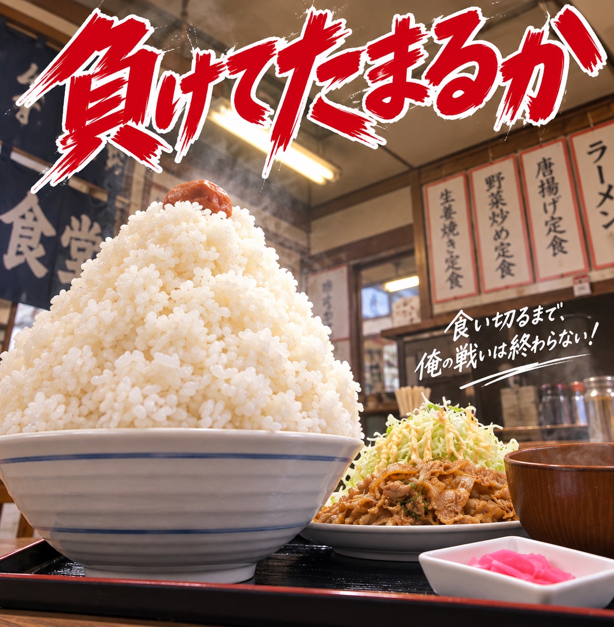 負けてたまるか！ artwork