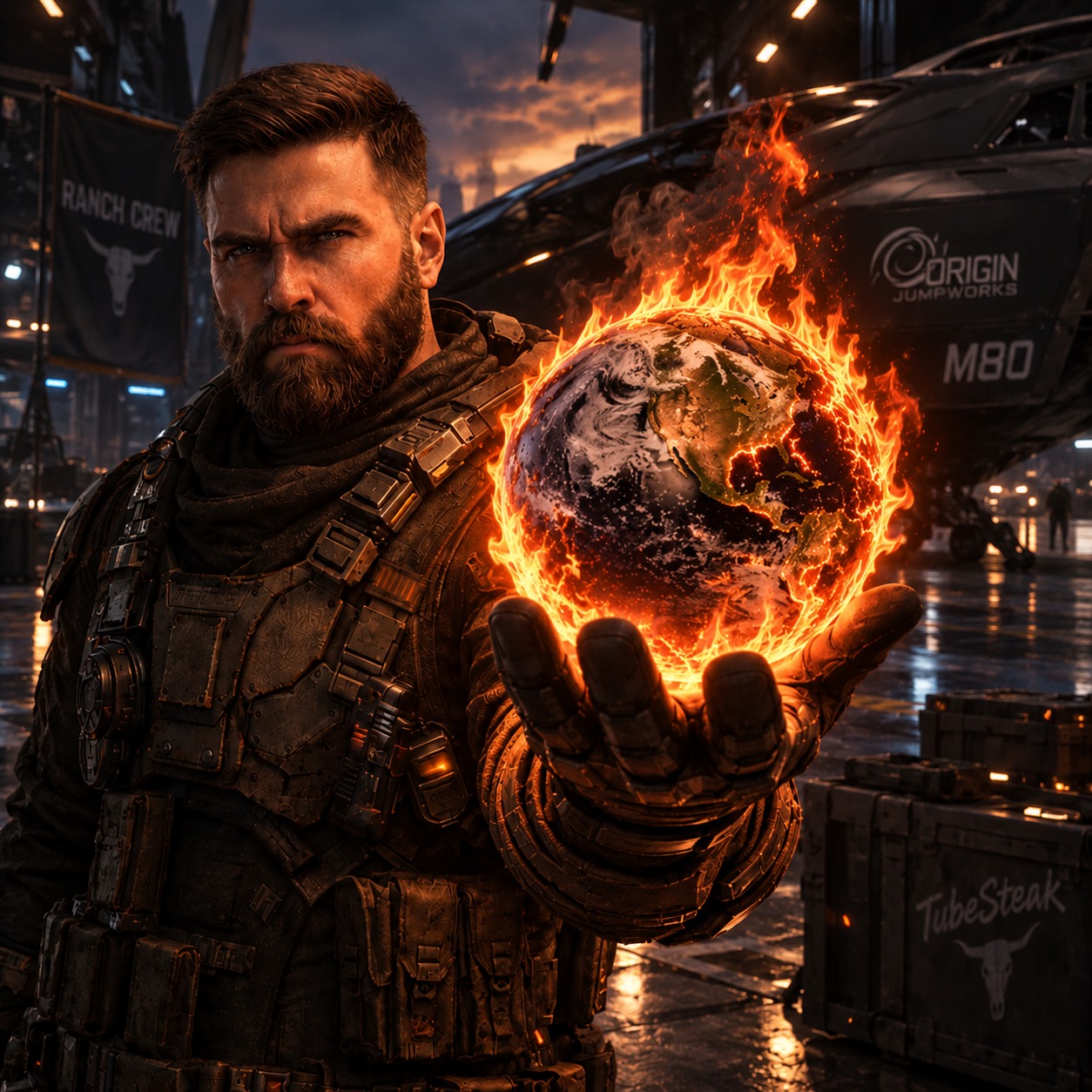 World on Fire artwork