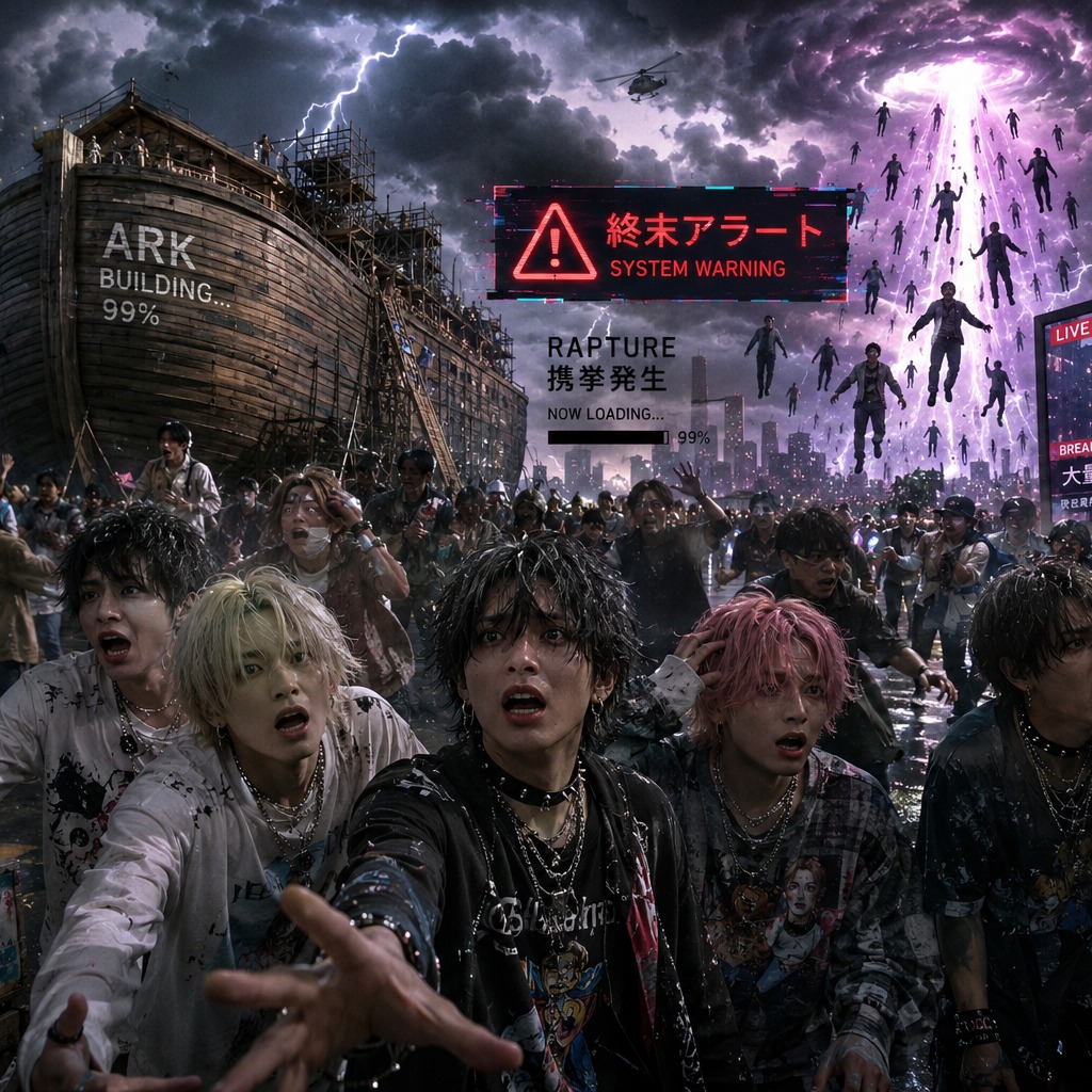 「ERROR♡RAPTURE / ちゅーちゅー終末中」 artwork