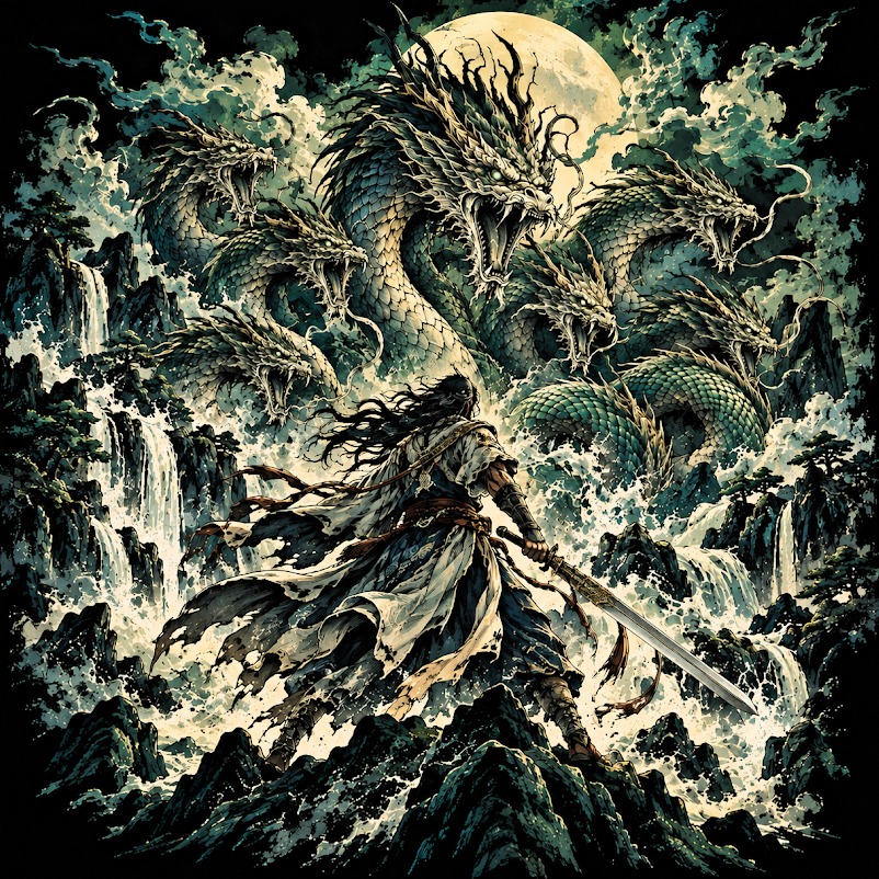 YAMATA NO OROCHI #インストチャレンジ artwork