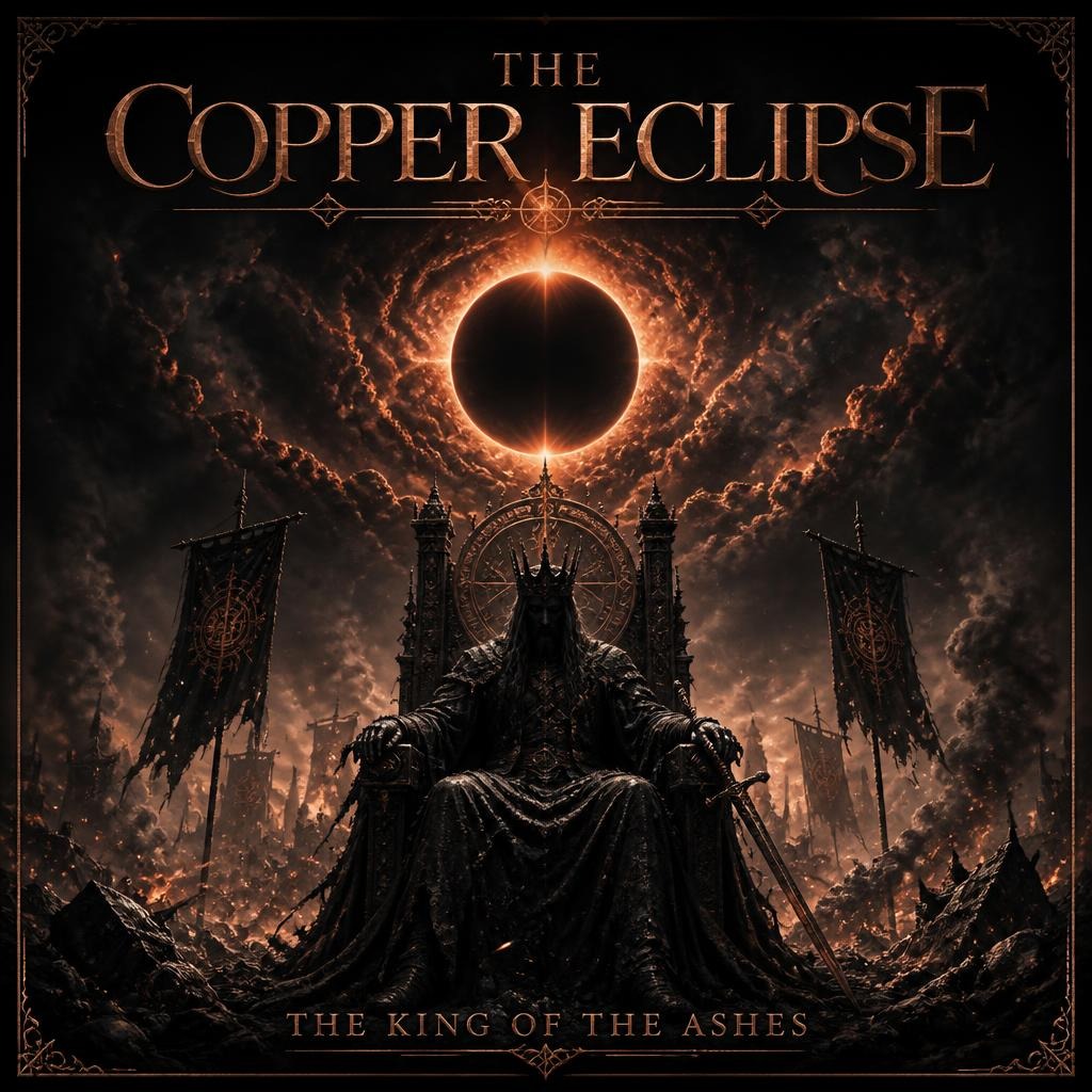 The Copper Eclipse and the King of Ashes artwork