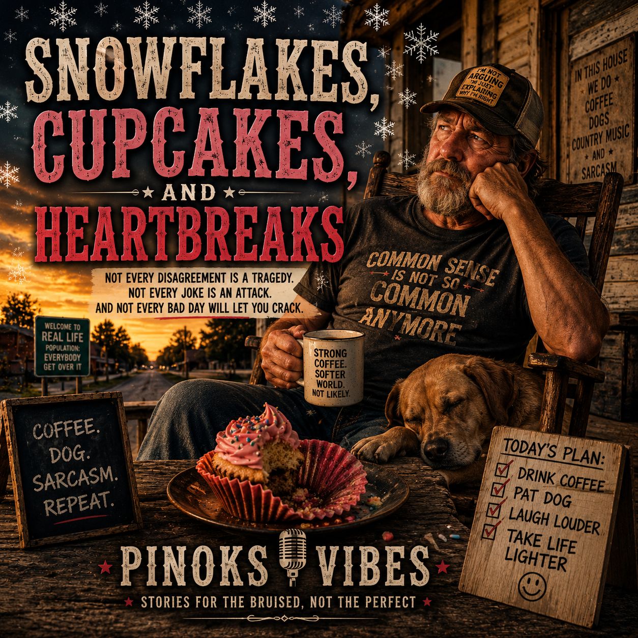 Snowflakes, Cupcakes And Heartbreaks artwork