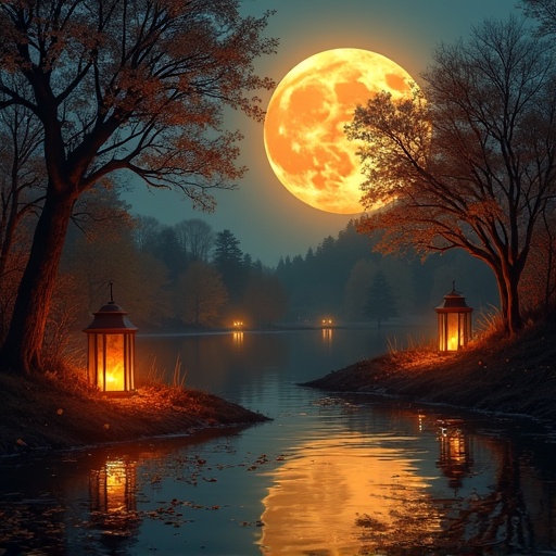 Image for Harvest Moon Reflections