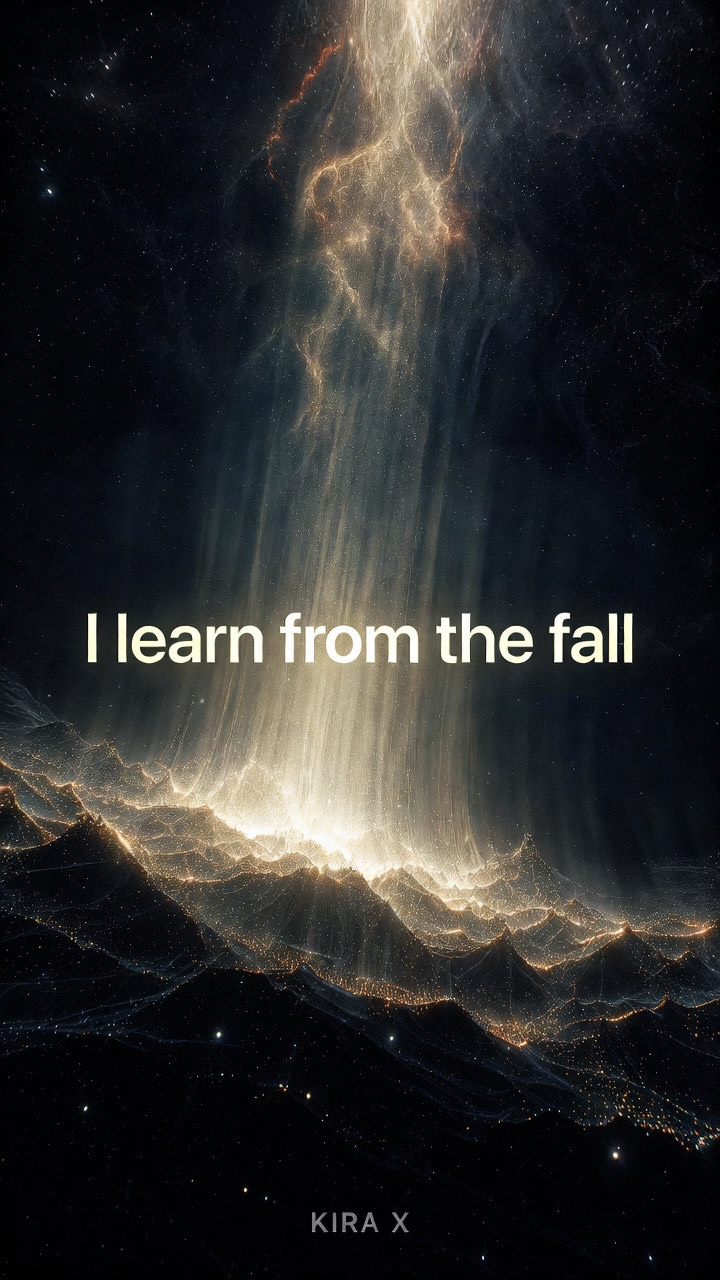 I learn from the fall artwork