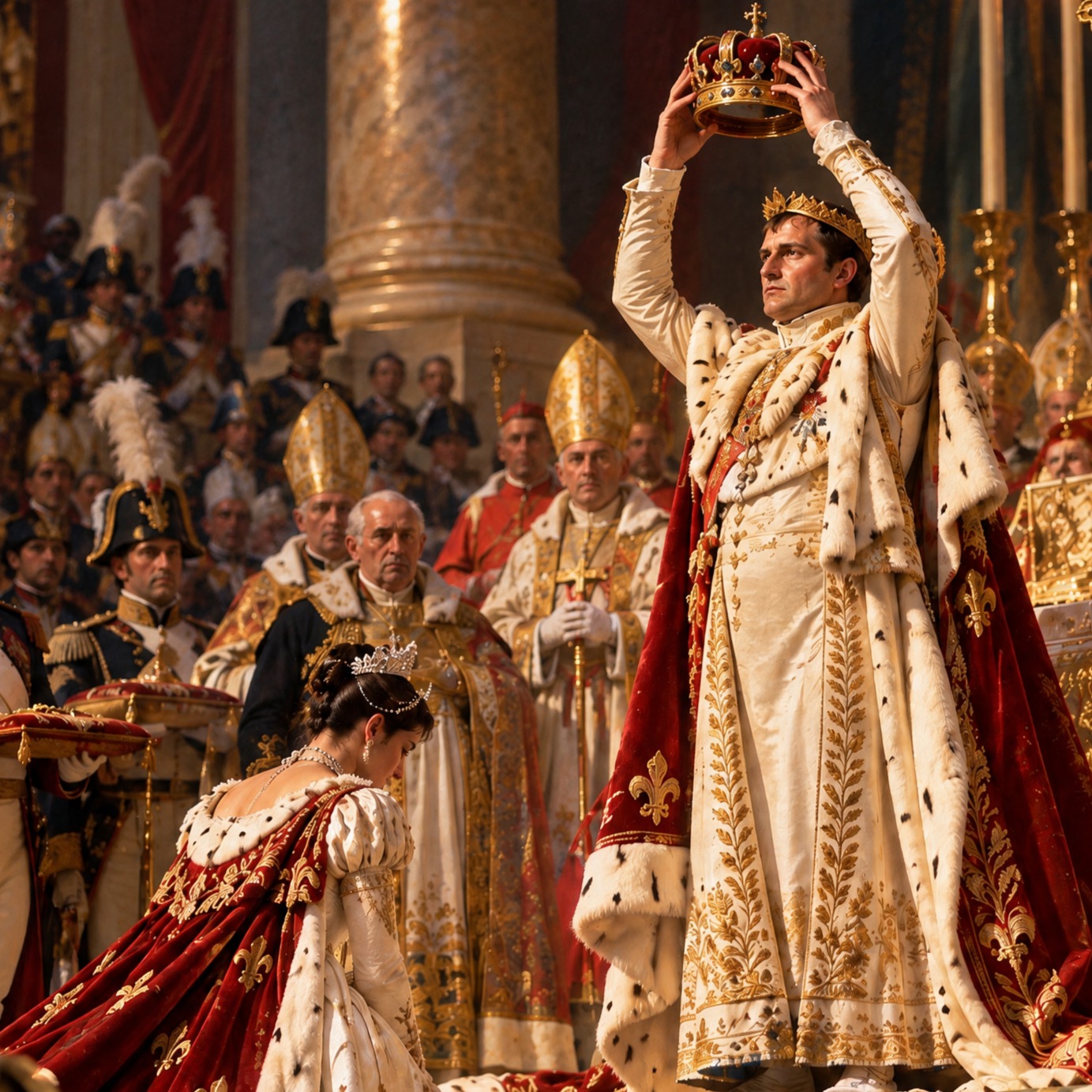 THE CORONATION OF NAPOLEON artwork