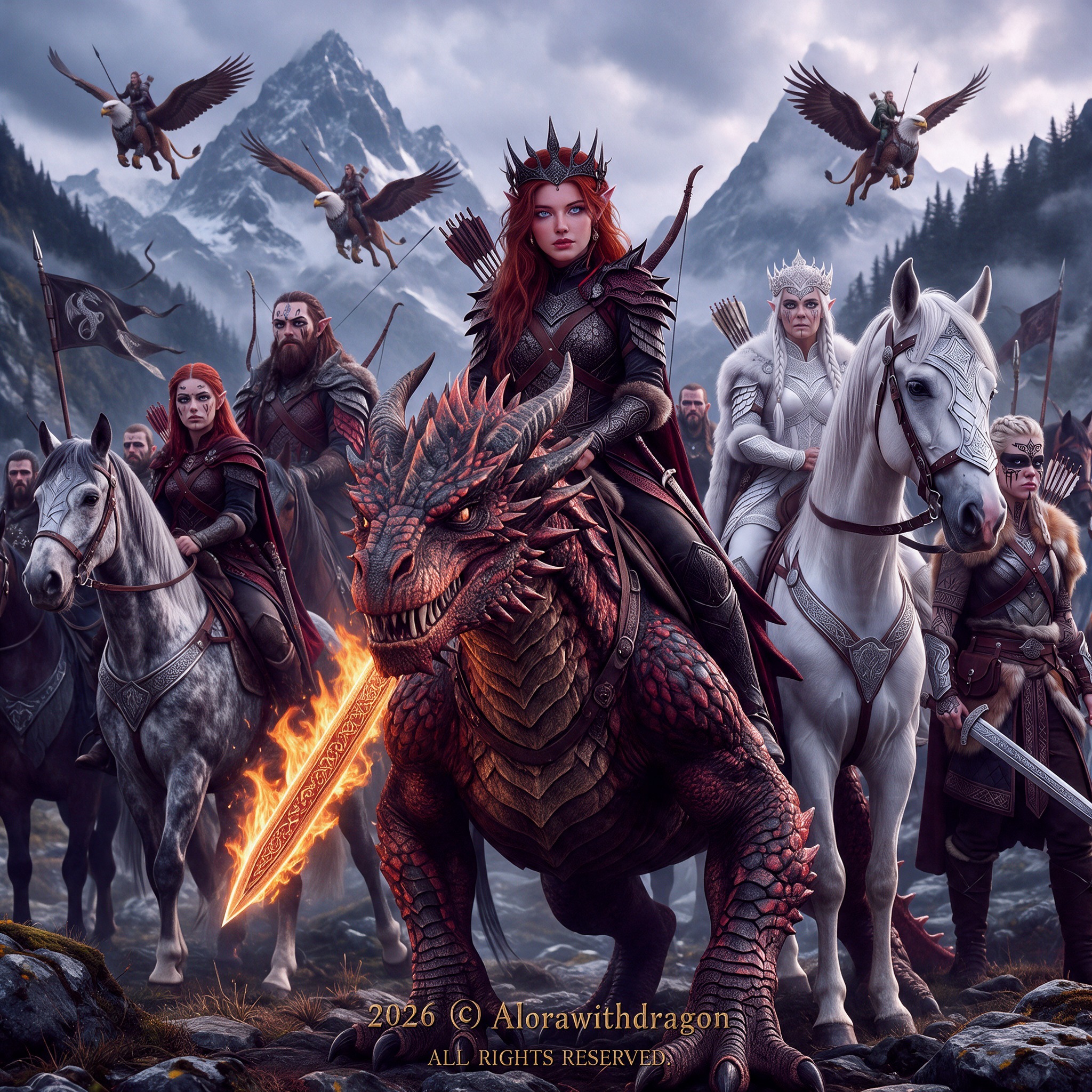 Eibhlín, Home At Last (Princess Eibhlin) artwork