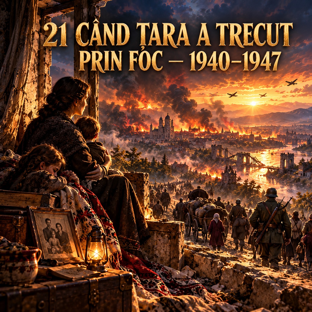 21 — CÂND ȚARA A TRECUT PRIN FOC — 1940–1947 artwork