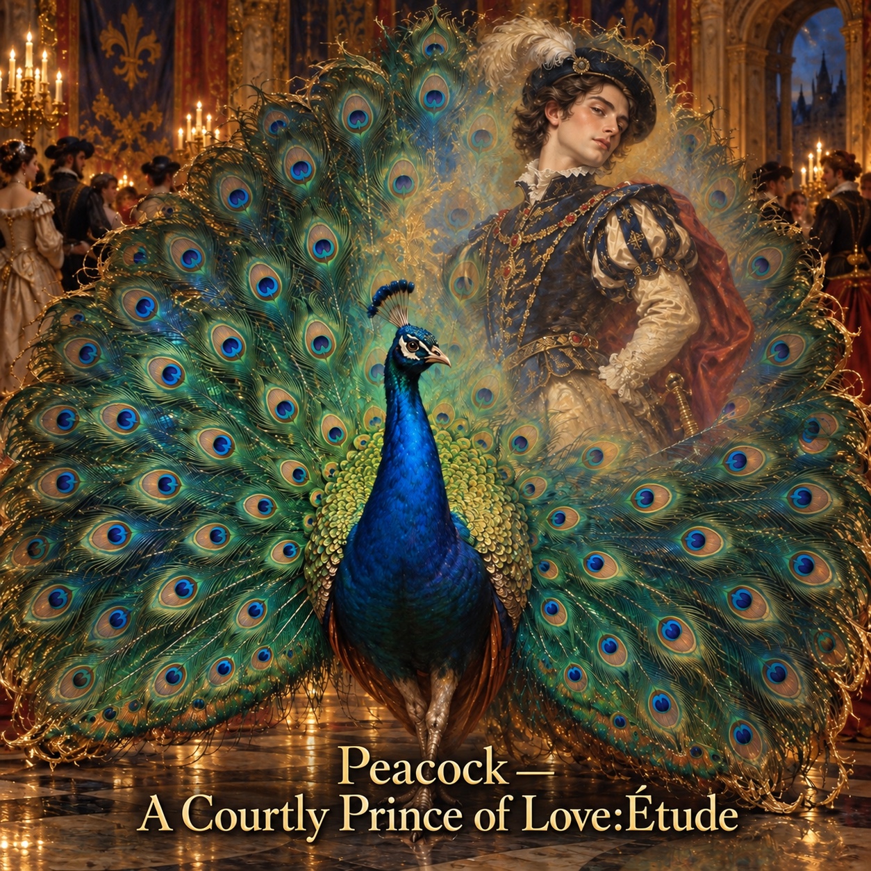 Peacock — A Courtly Prince of Love:Étude（孔雀） artwork