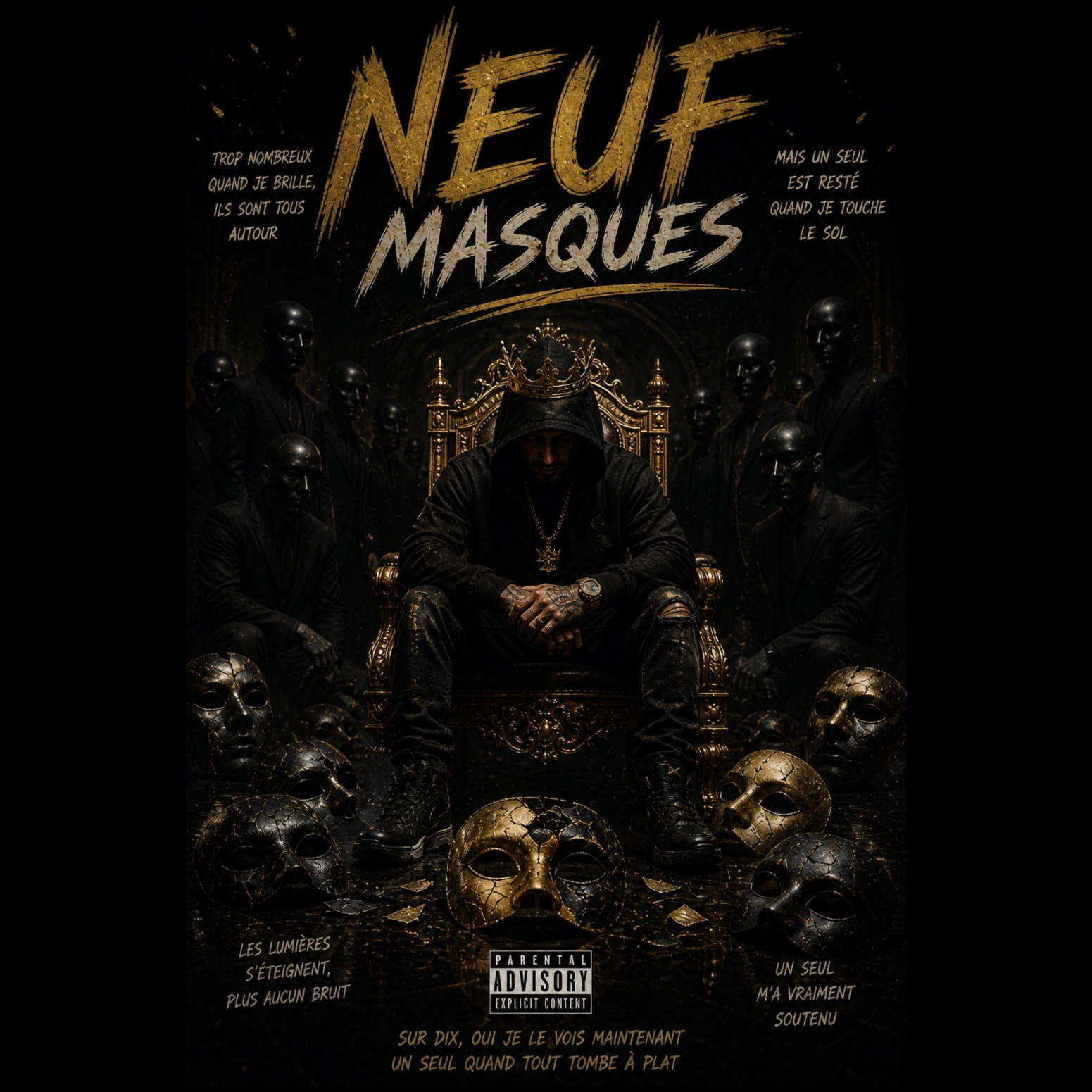Neuf masques artwork