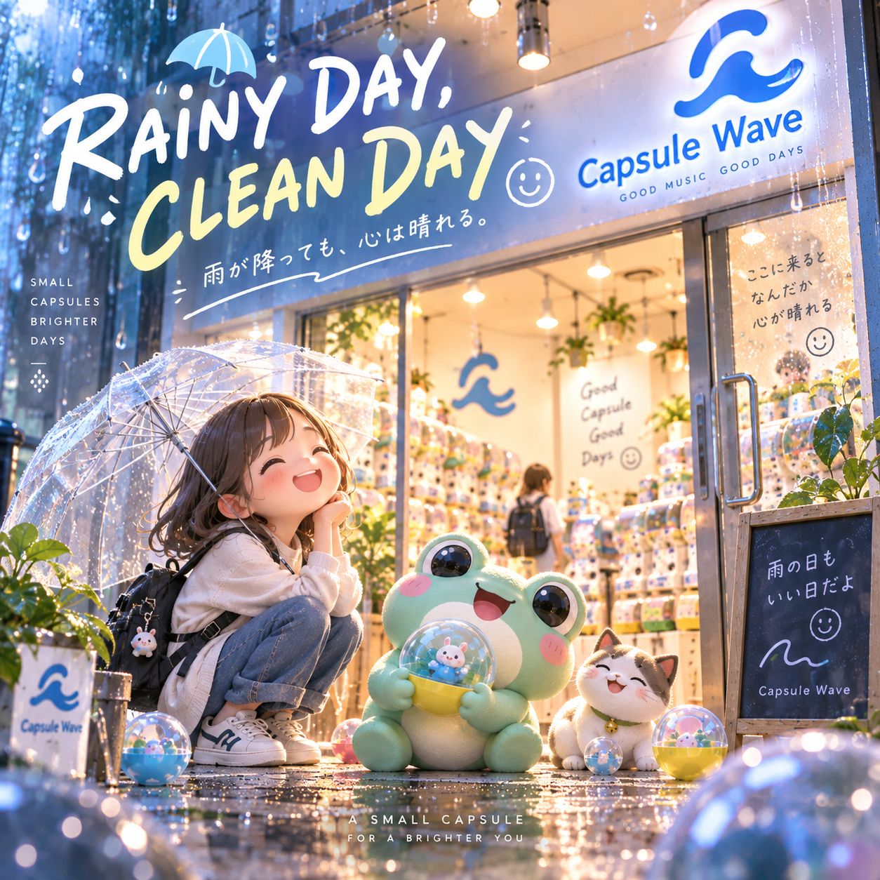 RAINY DAY, CLEAN DAY artwork