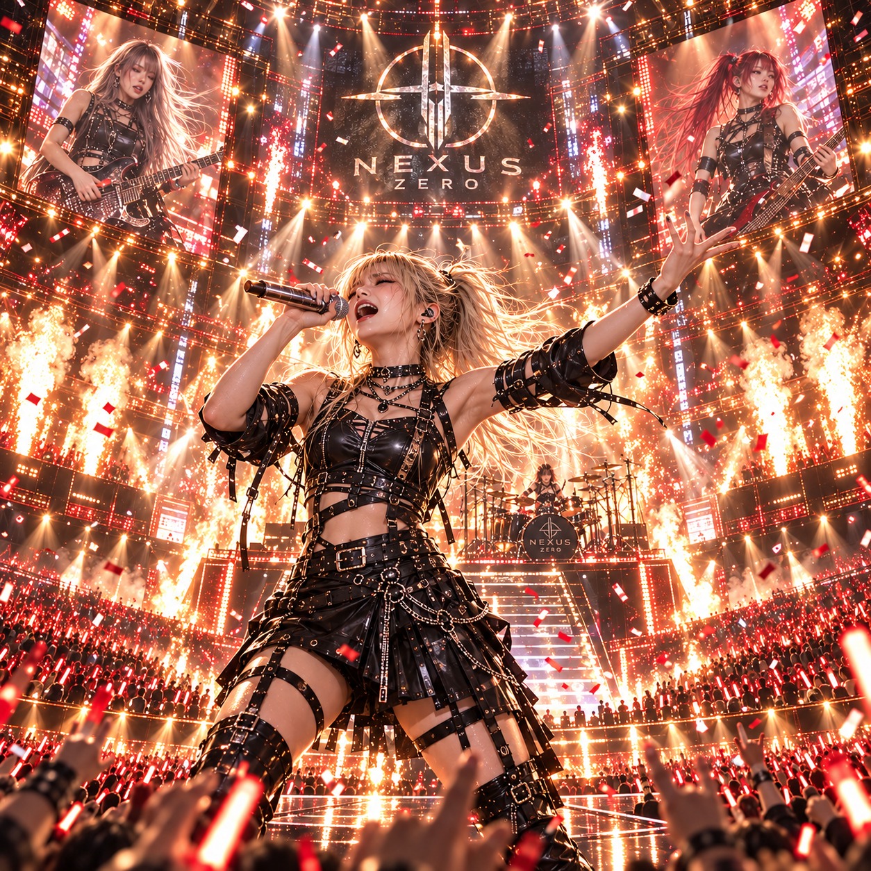 Crimson Distortion #ライブdeアゲage！ artwork