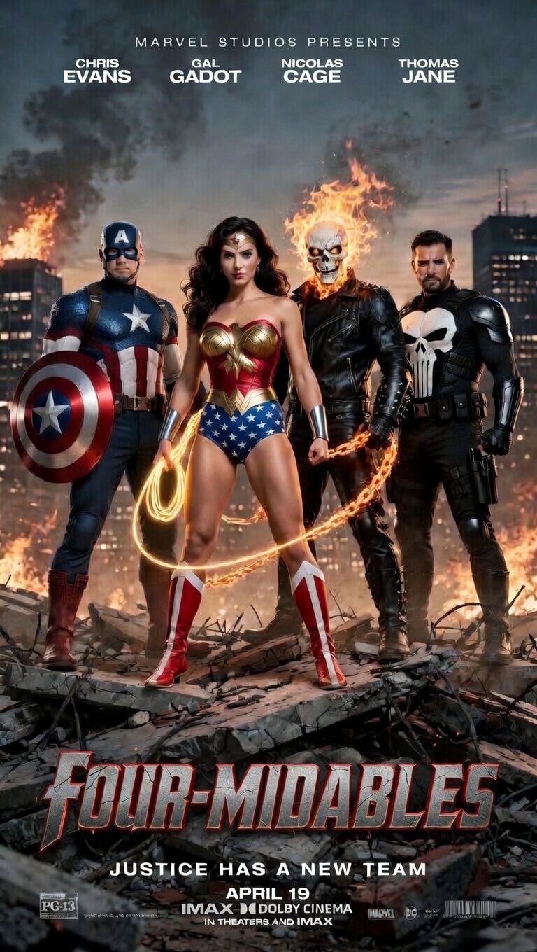 The Four-Midables artwork
