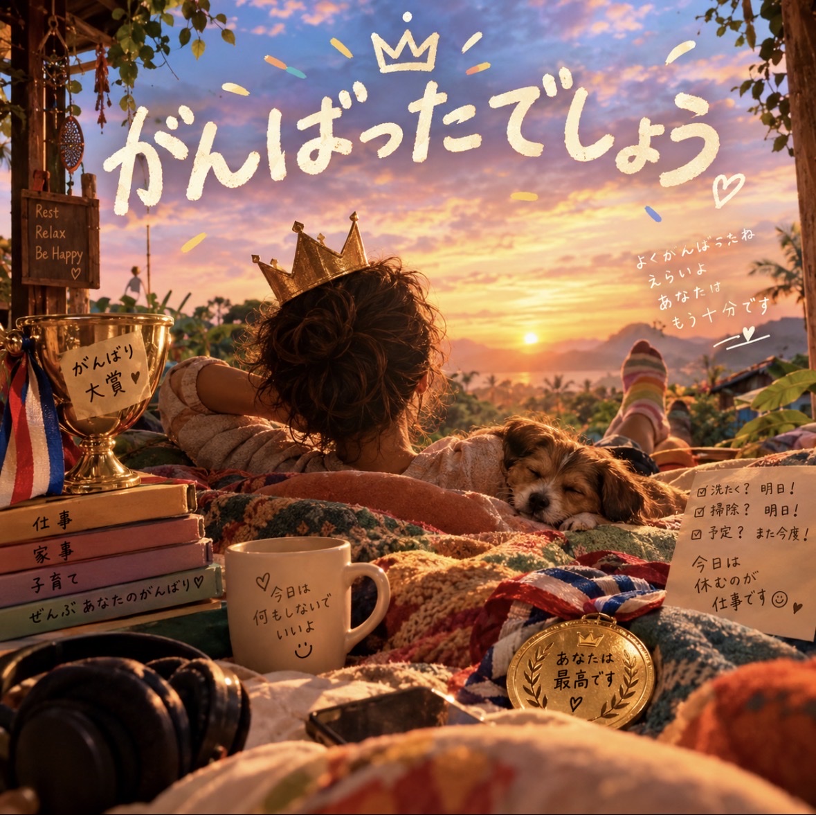 頑張ったで賞🏆 Dub Reggae × Hip-Hop × Soul artwork