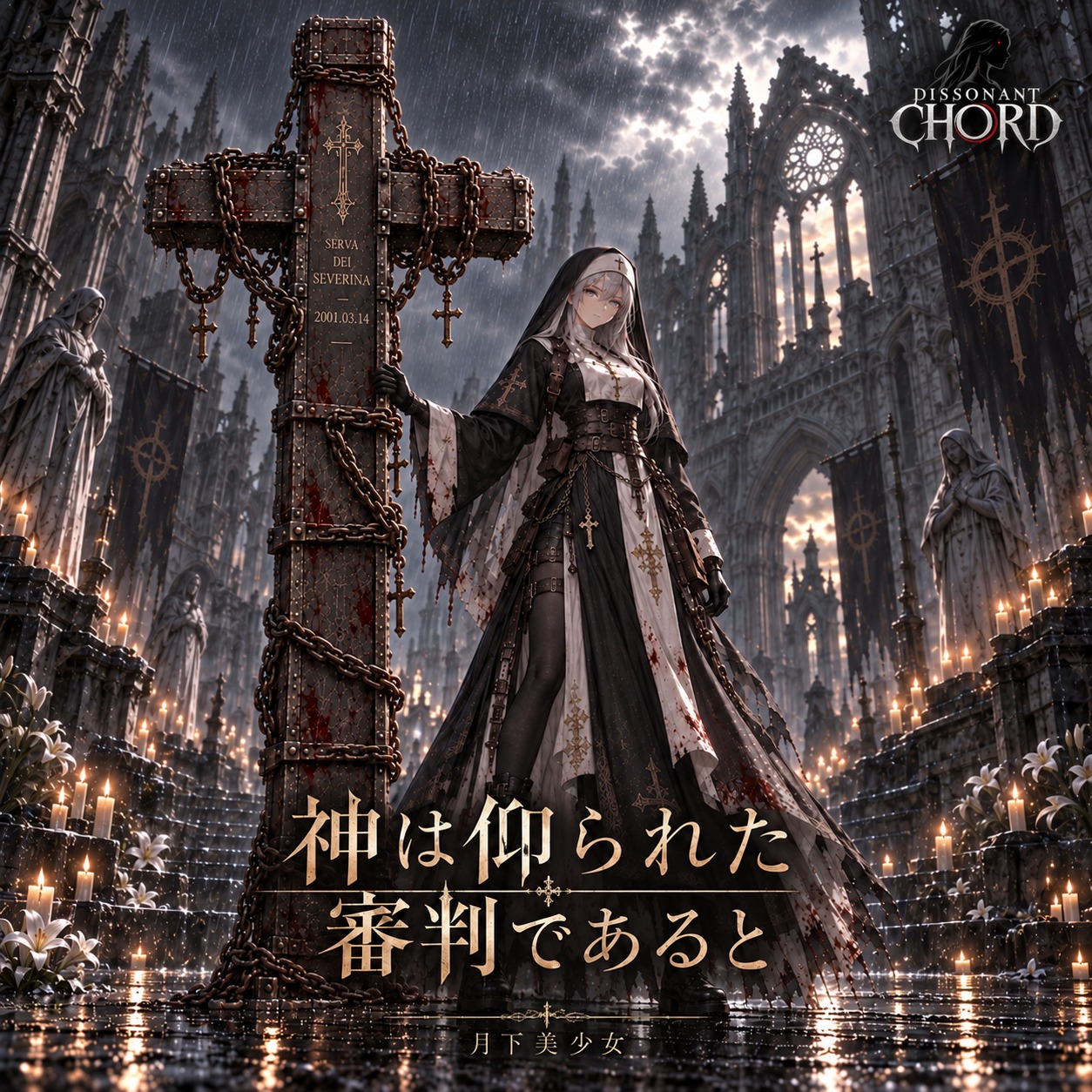 神は仰られた　審判であると artwork