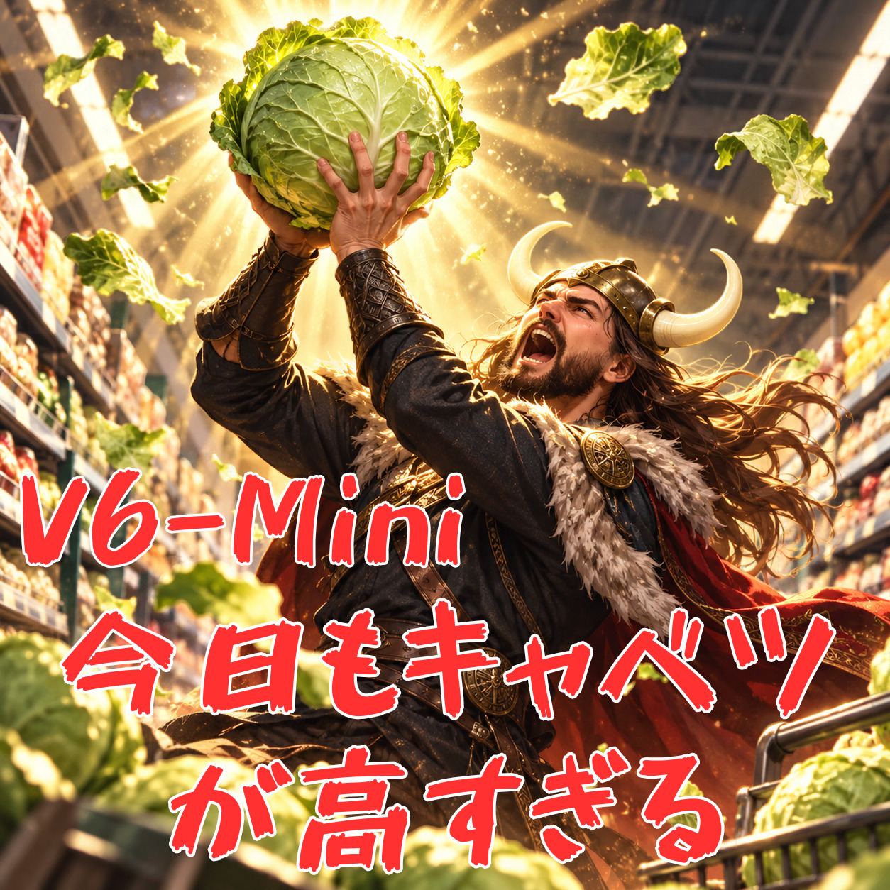 今日もキャベツが高すぎる[V6-MINI Suno歴代モデル聞き比べ ] artwork