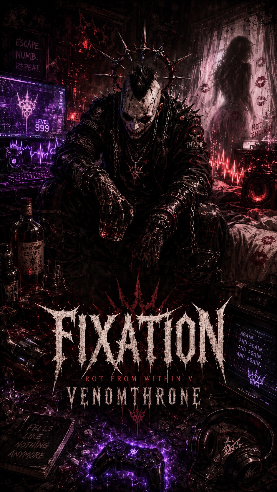 FIXATION  (Rot From Within V) artwork
