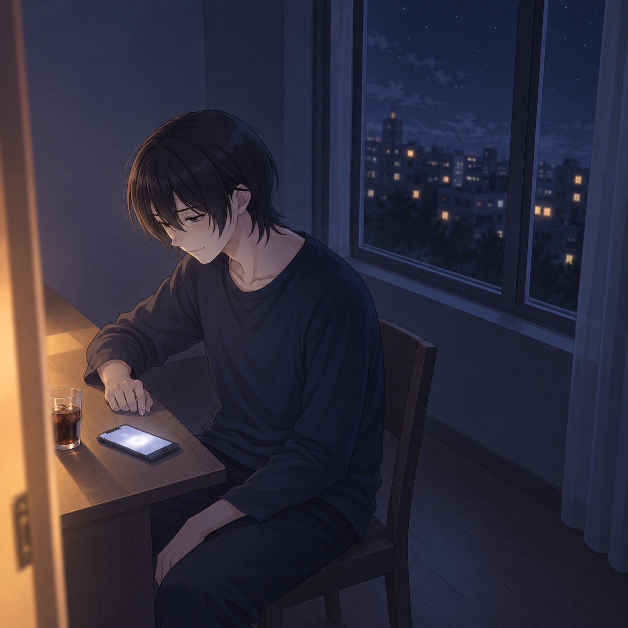 …また明日 / 原曲 : 男の人っていつもそうですね by ゆめのゆめ様 Answer カバー artwork