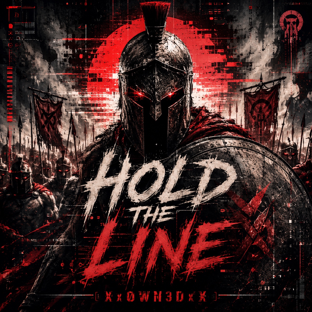 HOLD THE LINE artwork