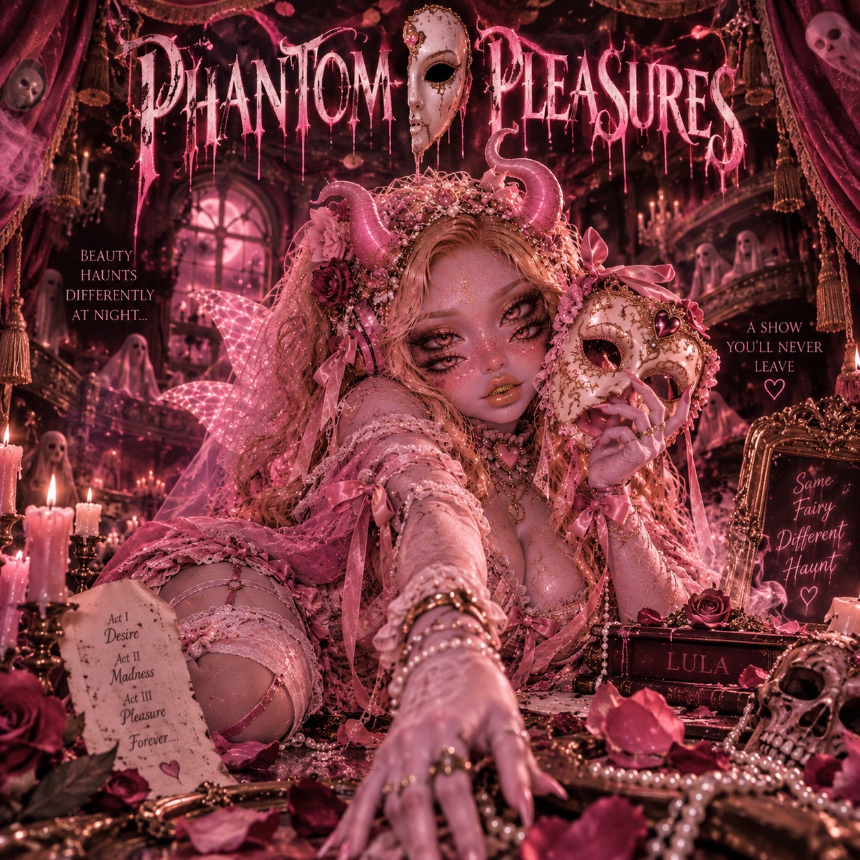 PHANTOM PLEASURES artwork