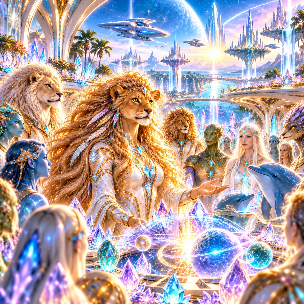 LYRA: THE THIRD EXPRESSION (The Councils of Sirius A) artwork