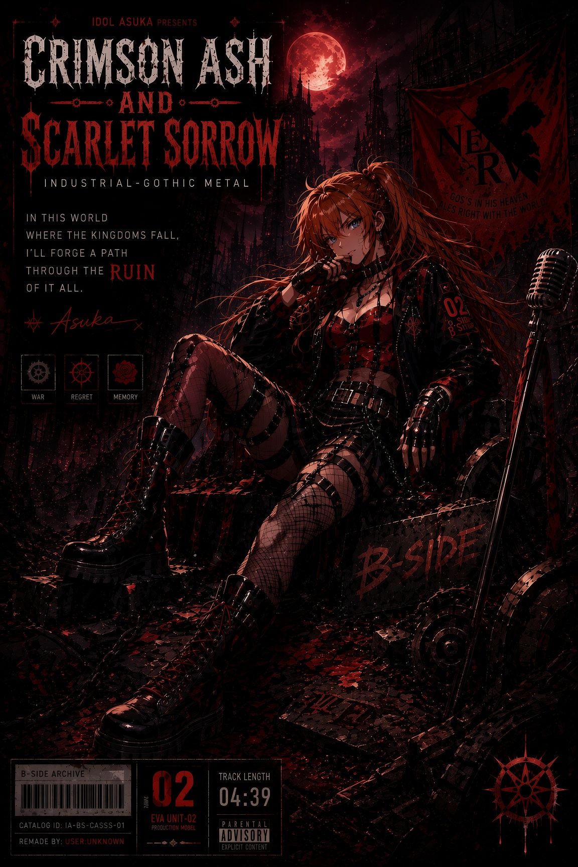 Crimson Ash and Scarlet Sorrow (Remake) artwork