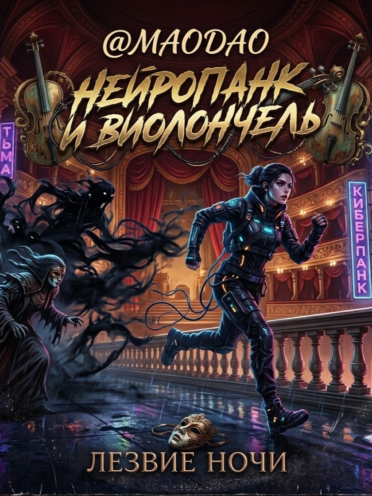 Лезвие ночи (Dubstep cyberpunk оpera) Remix artwork