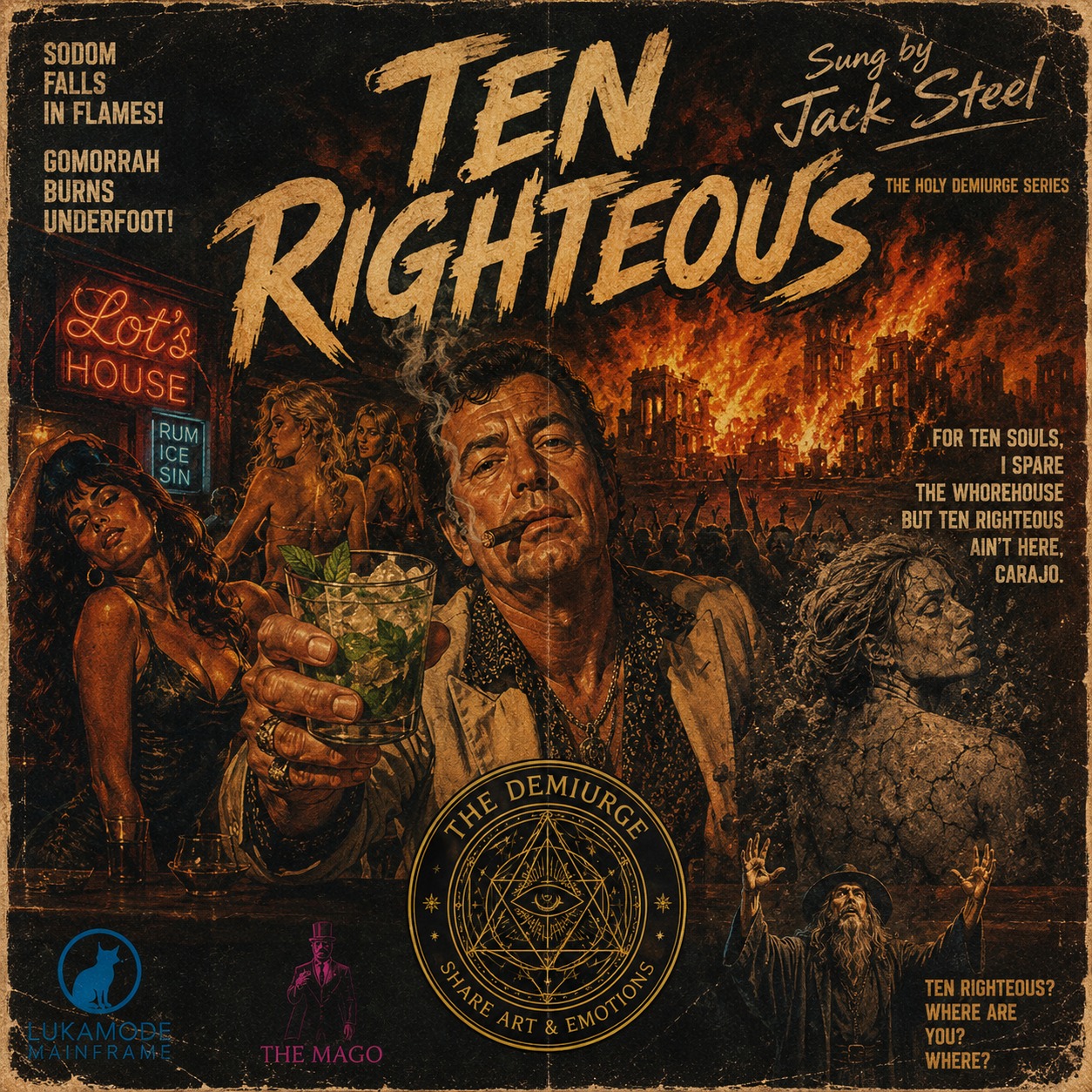 "Ten Righteous" (The Holy Demiurge  Series) artwork