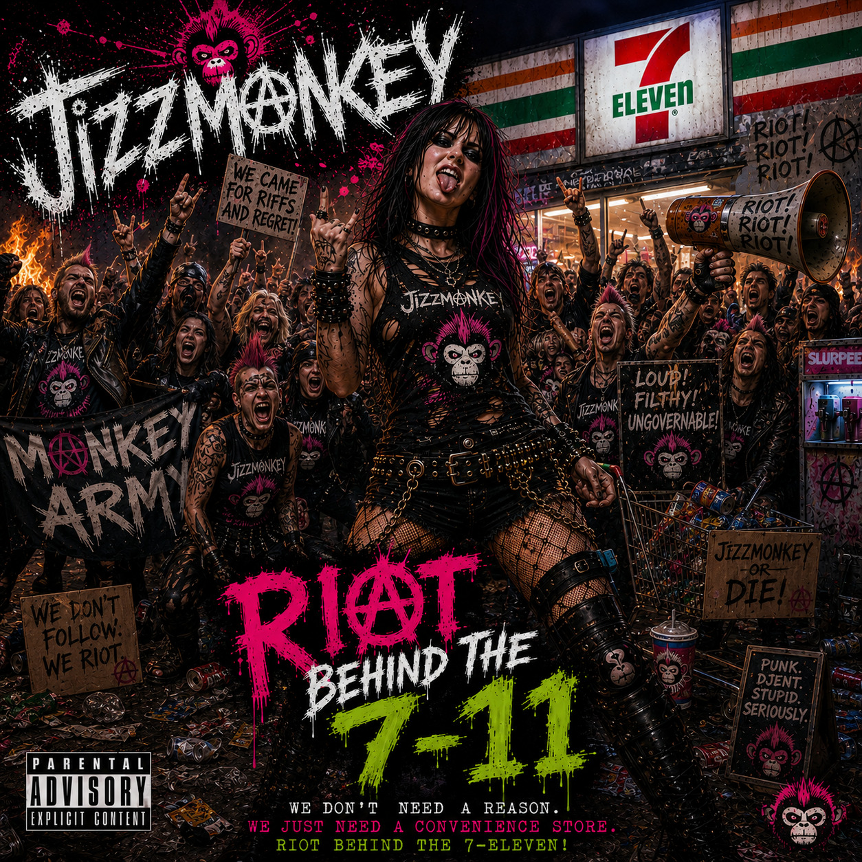 Riot Behind The 7/11 artwork