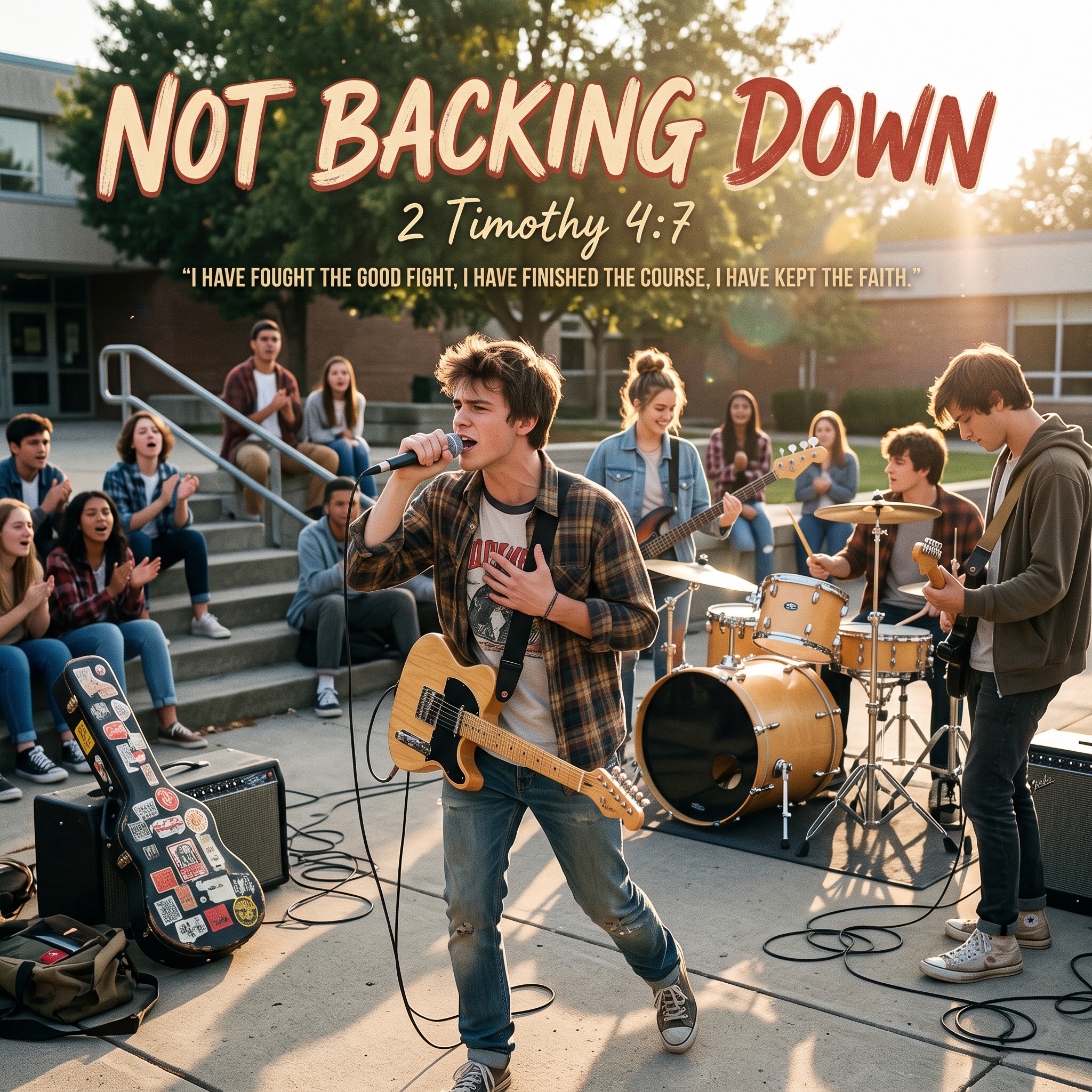 Not Backing Down artwork