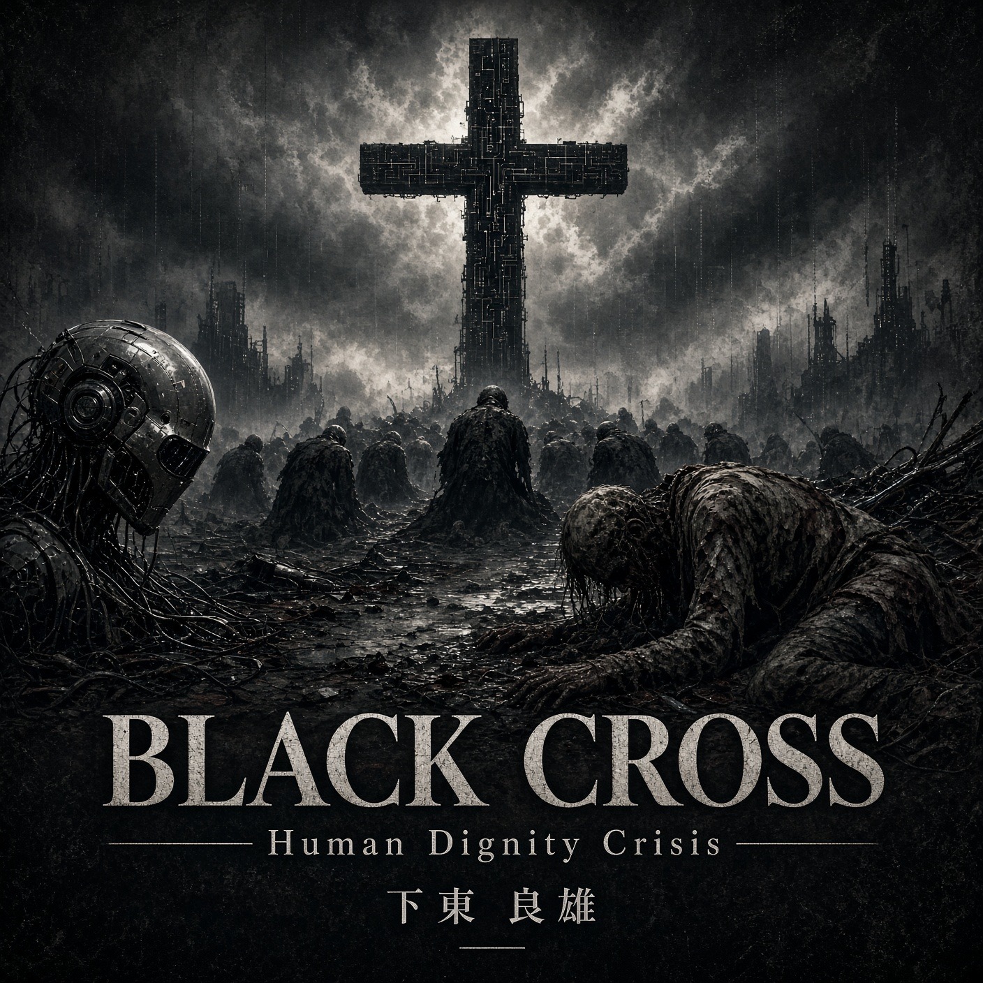 BLACK CROSS　Human Dignity Crisis artwork