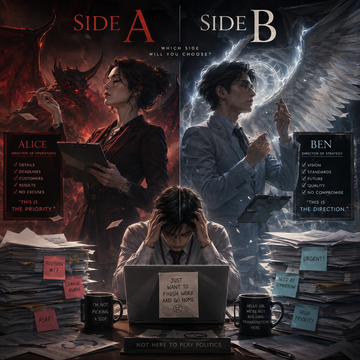 Side A, Side B artwork