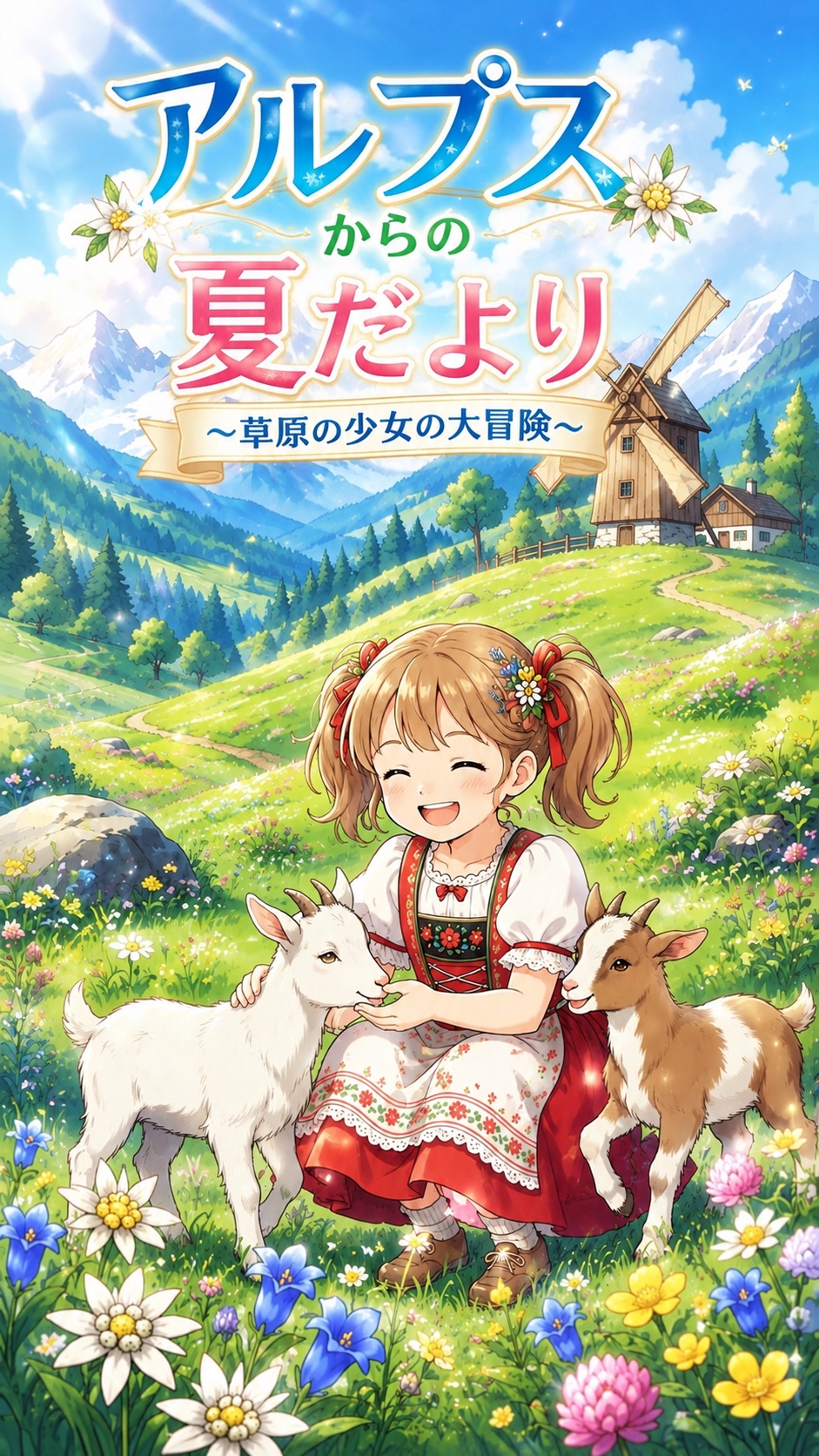 アルプスからの夏だより〜草原の少女の大冒険〜 artwork