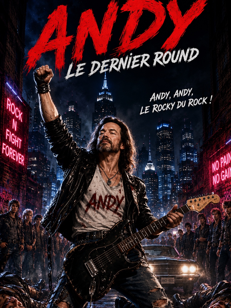 ANDY – LE DERNIER ROUND artwork