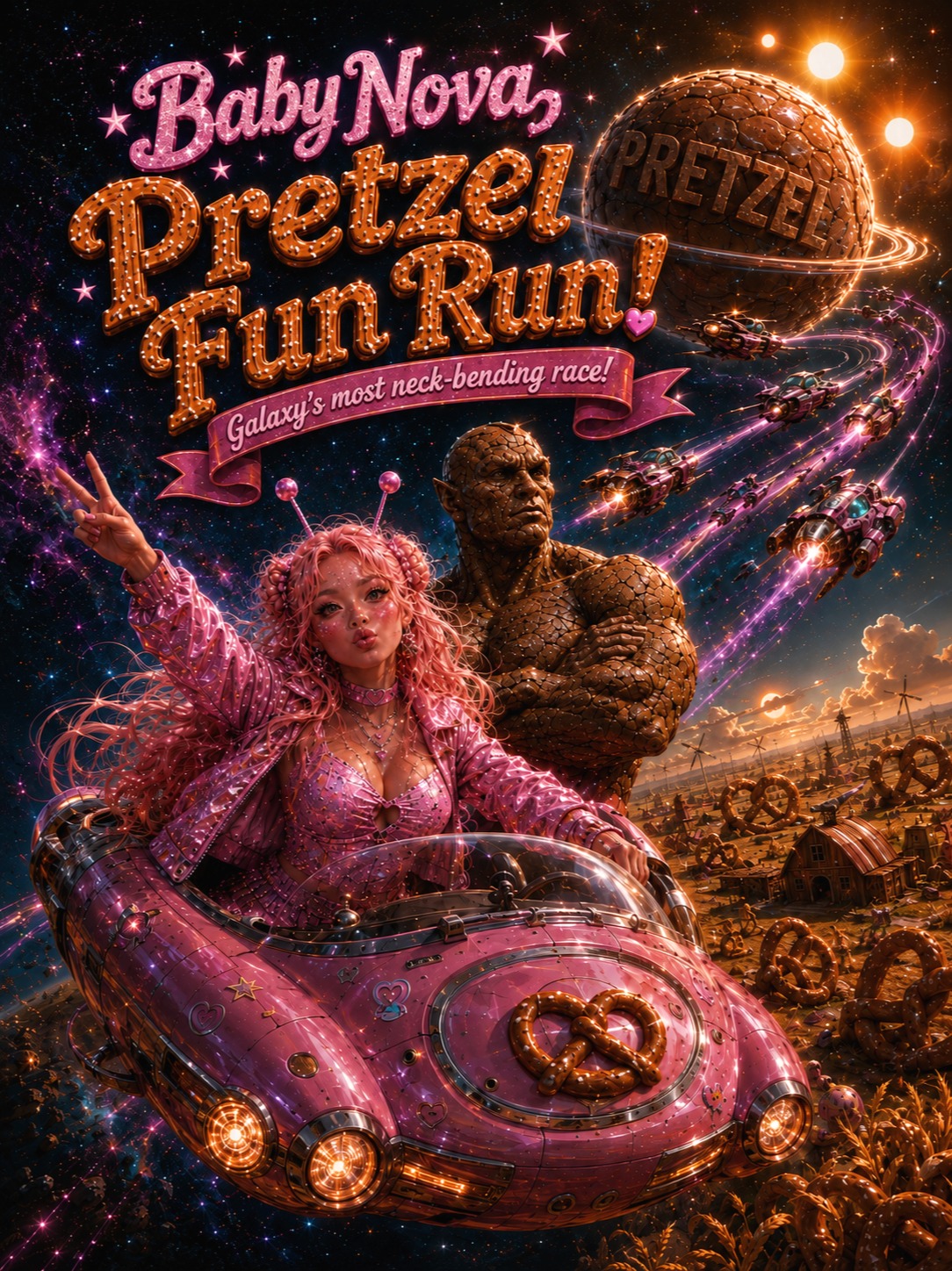 Baby Nova: Pretzel Fun Run!(Space Germany) artwork