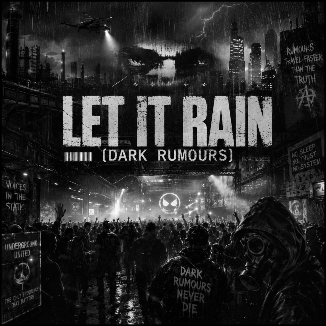 Let It Rain (Dark Rumours) artwork