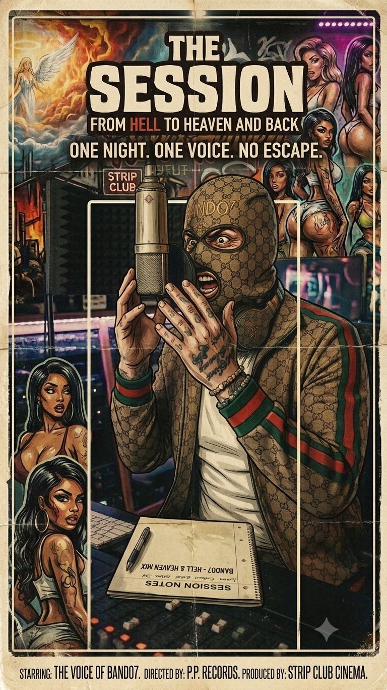 ßANDO7  "KEEP IT INSIDE" artwork