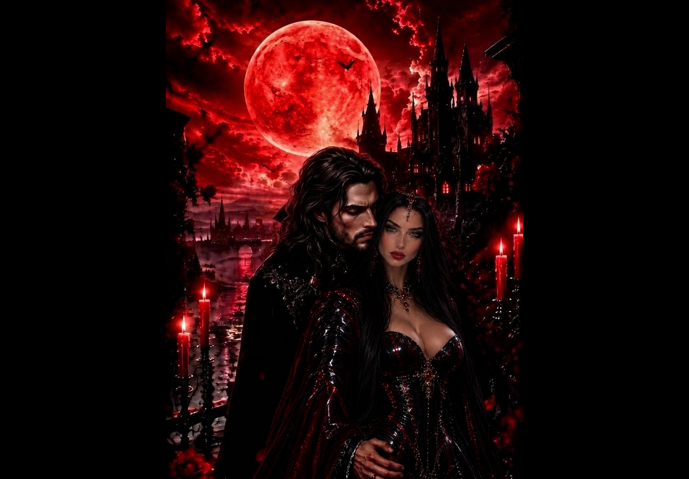 👑 ECLIPSE THE HORIZON by jessluv & Vlad Dracula🌹🍃 artwork
