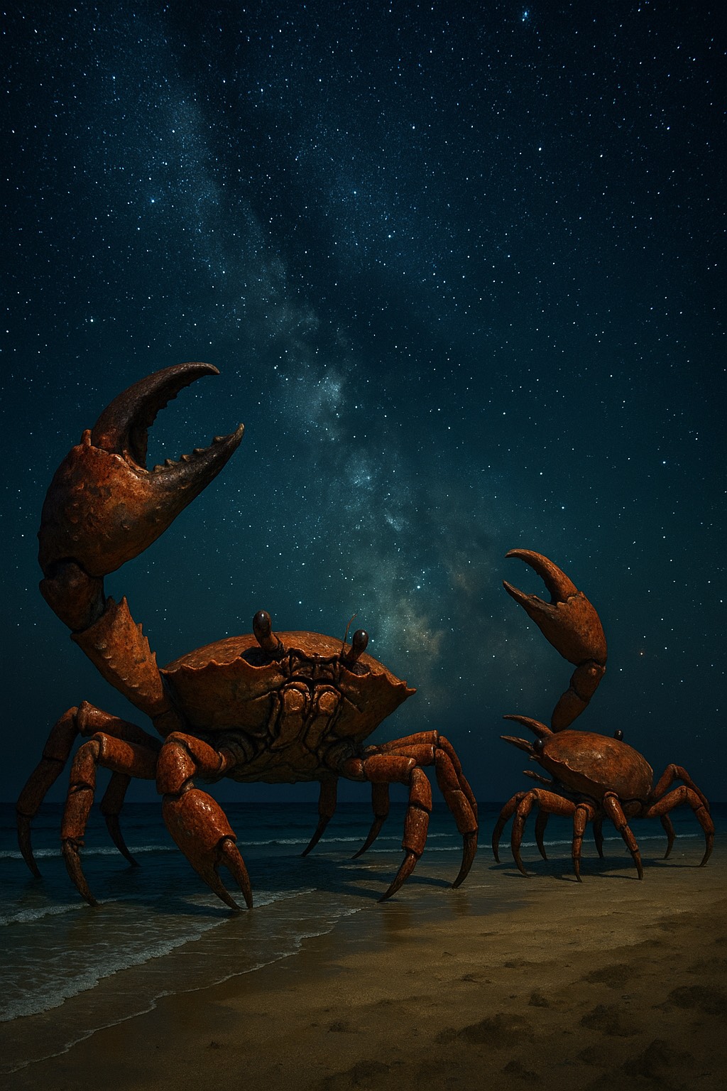 Гигантские крабы artwork