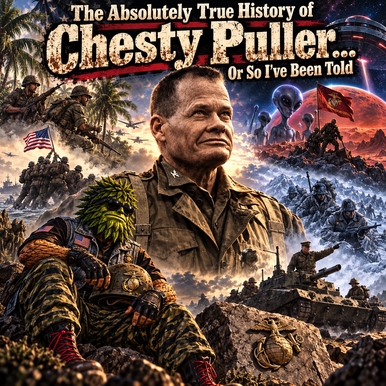 The Absolutely True History of Chesty Puller... Or So I've Been Told artwork