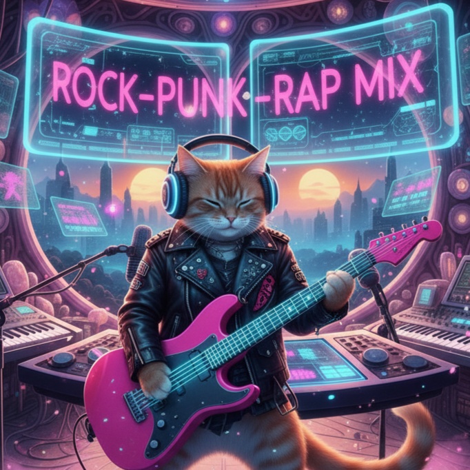 Image for O.Cat86 - Rock-Punk-Rap Mix