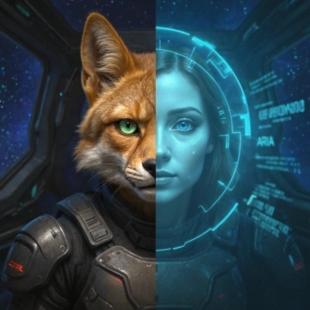 Image for Echoes in the Code - Album - Bre,Kairos,Aria,Nyra,SunoAI